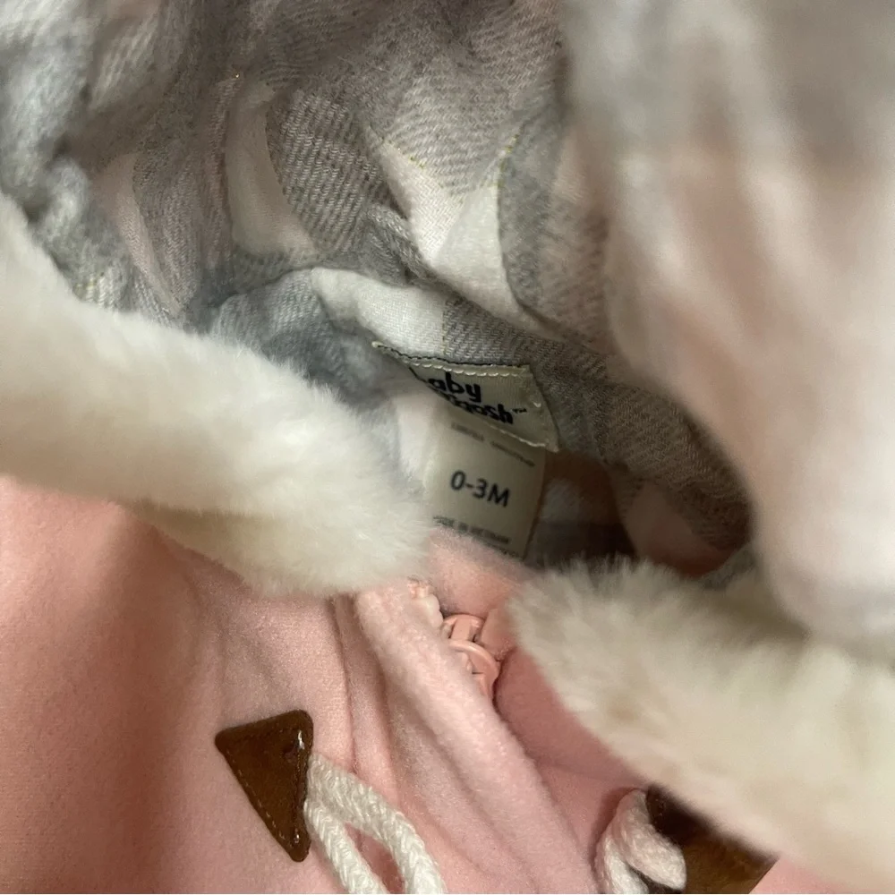 OshKosh 0-3 months pink winter‎ coat
